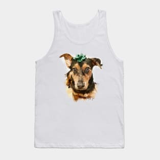 Miniature Pinscher dog watercolor Tank Top